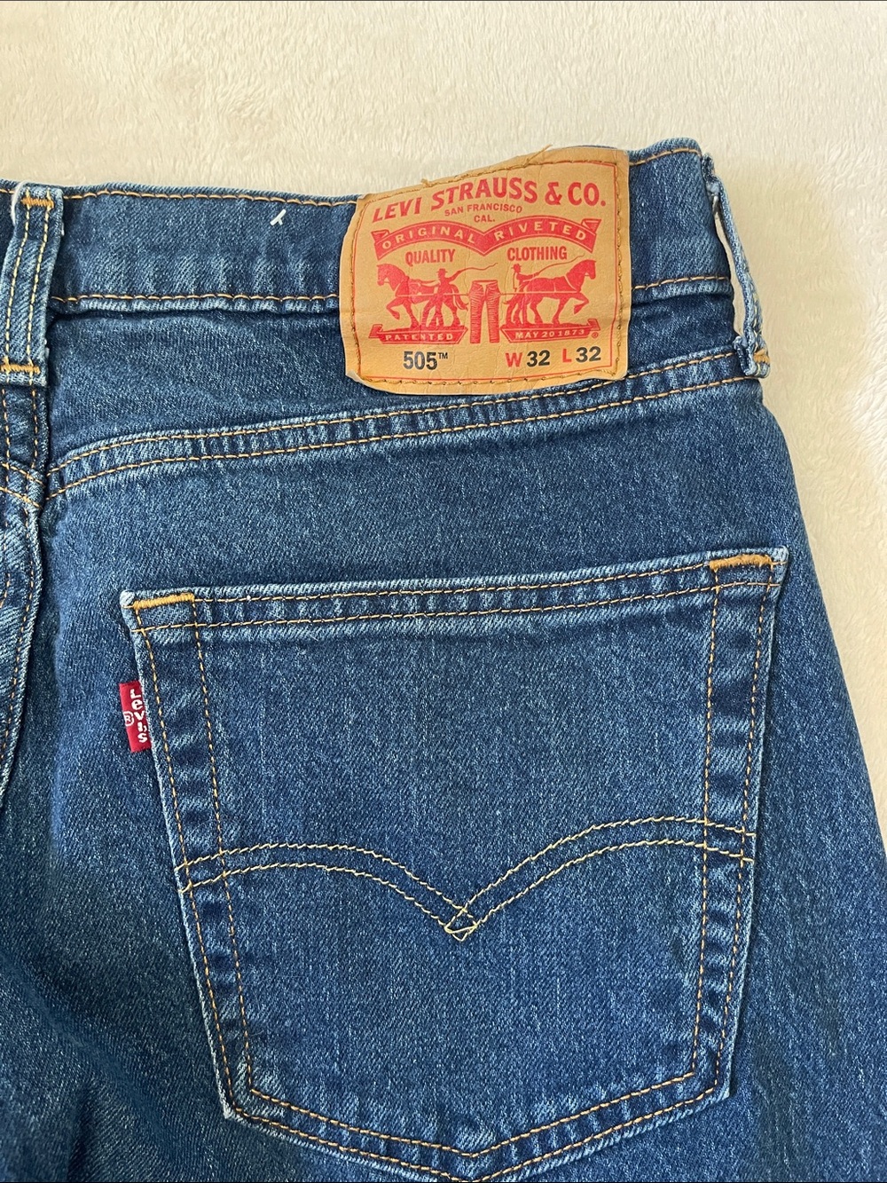Levi's Women's Straight Leg Jeans - Blue Denim